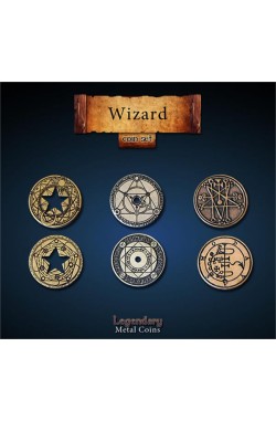 Legendary Coins: Wizard (Zilver)
